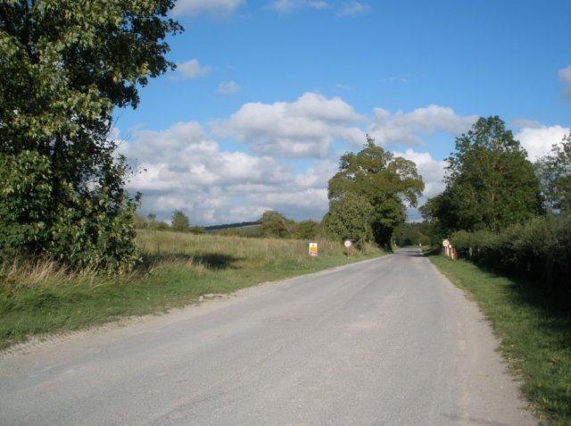 Looking East Road To Devizes
